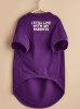 Pet Clothes For Small & Medium Dogs; Letter Pattern Dog T-Shirts Cat Clothes; Breathable Pet Tee