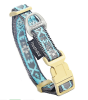 Touchdog 'Shape Patterned' Tough Stitched Embroidered Collar and Leash