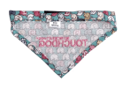 Touchdog 'Bad-to-the-Bone' Elephant Patterned Fashionable Velcro Bandana