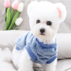 Pet Sweater; Warm Winter Plush Dog Sweater Knitwear Cat Vest; For Small & Medium Dogs