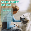 PawPartner Dog Ball Toy Squeaky Giggle Interactive Puppy Ball For Aggressive Chewers Indestructible Chew Toys For Small/Medium