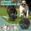 PawPartner Dog Ball Toy Squeaky Giggle Interactive Puppy Ball For Aggressive Chewers Indestructible Chew Toys For Small/Medium