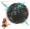 PawPartner Dog Ball Toy Squeaky Giggle Interactive Puppy Ball For Aggressive Chewers Indestructible Chew Toys For Small/Medium