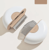Pet Life 'LYNX' 2-in-1 Travel Connecting Grooming Pet Comb and Deshedder