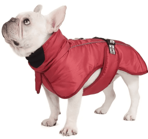 Large Dog Winter Coat Wind-proof Reflective Anxiety Relief Soft Wrap Calming Vest For Travel (Color: Red, Size: XXL)