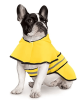 Reflective Dog Raincoat Hooded Slicker Poncho for Small to X-Large Dogs and Puppies; Waterproof Dog Clothing