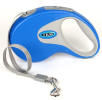 Retractable Pet Leash Automatic with Nylon Ribbon Cord Soft Hand Grip Extendable Traction Rope Break & Lock System