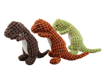 Pet dog plush toys bite resistant teeth grinding vocal toys teeth cleaning absorbing odor dog toys vocal screaming toys (Color: Orange)