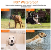 Dog Training Collar; 100% Waterproof Dog Shock Collar with Remote Range 1300ft; 3 Training Modes; Beep; Shock; Vibration; Rechargeable Electric S