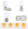 3.5L/1Gal Pet Water Dispenser Self-Dispensing Gravity Pets Water Feeder Automatic Pet Waterer Cat Dog