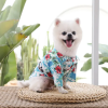 Hawaii Beach clothing for Pet Dog Cat T-Shirts Cute for Small to Medium Dog Cats Cool Summer Vest Camp Shirt Clothes; dog clothes