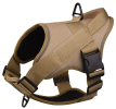 Dog Harness; large dog training tactical chest strap; K9 pet chest strap; vest type reflective dog rope; explosion-proof impulse traction
