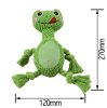 Dog chew toys plush sound toys grinding teeth resistant to bite interactive pet dog toys
