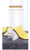 Coral velvet speed pet dry towel dog cat bath towel soft absorbent pet bath towel