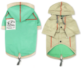 Touchdog 'Cloudburst' Waterproof Reversible Dog Raincoat