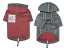 Touchdog 'Cloudburst' Waterproof Reversible Dog Raincoat
