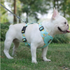 Dog Harnesses; New style dog chest strap vest type big dog chest strap explosion-proof flush walking dog rope reflective pet traction rope