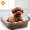 Pet Dog Bed Soft Warm Fleece Puppy Cat Bed Dog Cozy Nest Sofa Bed Cushion Mat S Size