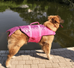 Dog Lifesaver Vests with Rescue Handle for Small Medium and Large Dogs for Swimming Pool Beach Boating