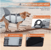 Dog Lifesaver Vests with Rescue Handle for Small Medium and Large Dogs for Swimming Pool Beach Boating