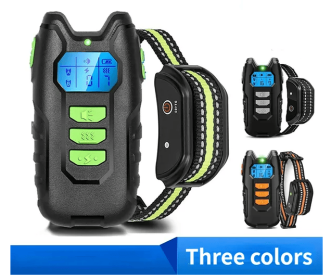 Dog Training Collar; Shock Collar for Dogs with Remote; Rechargeable Dog Shock Collar; 3 Modes Beep Vibration and Shock Waterproof Bark Collar (Select: D101-1 Orange)