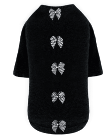 Houndstooth Dog Sweater (Size: XS)