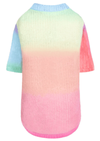 Rainbow Dog Sweater (Size: MD)