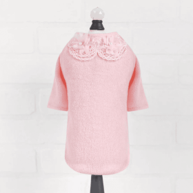 Sweet Magnolia Dog Sweater (Color: Pink, Size: MD)