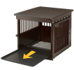 Richell End Table Dog Crate