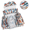 Chic Raindrop Harness Dress with Matching Leash