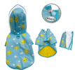 Clear View Happy Sunshine Raincoat with Fleece Lining and Detachable Hood