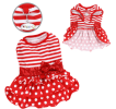 Sparkling Bow Ruffle Layered Dress