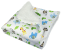 Zoo Animals Flannel/Plush Blanket