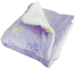 Ultra Plush Colorful Bones/Paws Blanket