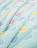 Ultra Plush Colorful Hearts Blanket
