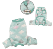 Ultra Plush Fluffy Clouds Front Sleeveless Pajamas