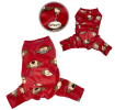 Silly Monkey Front Sleeveless Fleec Pajamas