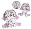 Ultra Soft Plush Minky Sweet Candies Pajamas