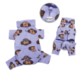 Silly Monkey Fleece Turtleneck Pajamas