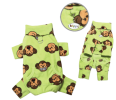 Silly Monkey Fleece Turtleneck Pajamas