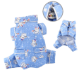 Snowman & Snowflake Flannel Pajamas with 2 Pockets