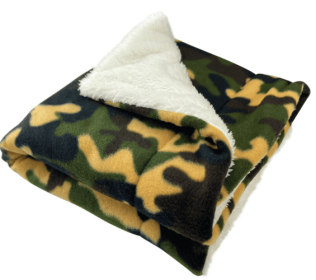 Ultra Plush Blanket (Pattern: Camouflage)