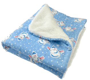 Ultra Plush Blanket (Pattern: Snowman)