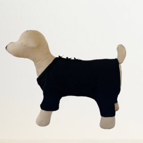 Sweet Dreams Dog Pajamas (Color: Black, Size: SM)
