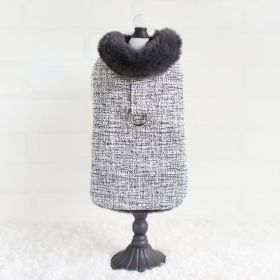Zha Zha Dog Coat (Color Option: Alloy, Size: L)