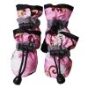 4 Pcs Cute Dog Shoes Foot Covers Rain Shoes Puppy Cat Waterproof Pet Shoes, 4#