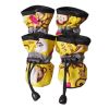 4 Pcs Cute Dog Shoes Foot Covers Rain Shoes Puppy Cat Waterproof Pet Shoes, 4#