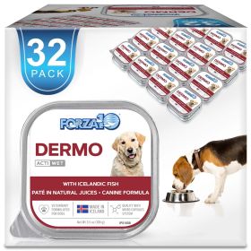 Forza10 Actiwet Wet Dog Food 3.5oz/32 (Formula: DERMO)