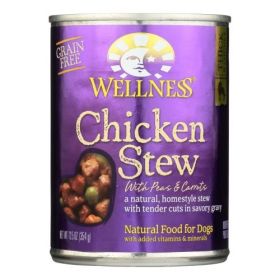 Wellness Pet Products Canned Dog Food - Case Of 12 (Recipe: Chicken Stew)