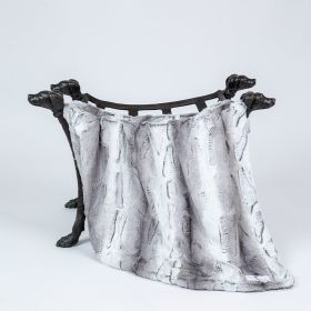Cashmere Dog Blankets (Color: Angora, Size: Throw)